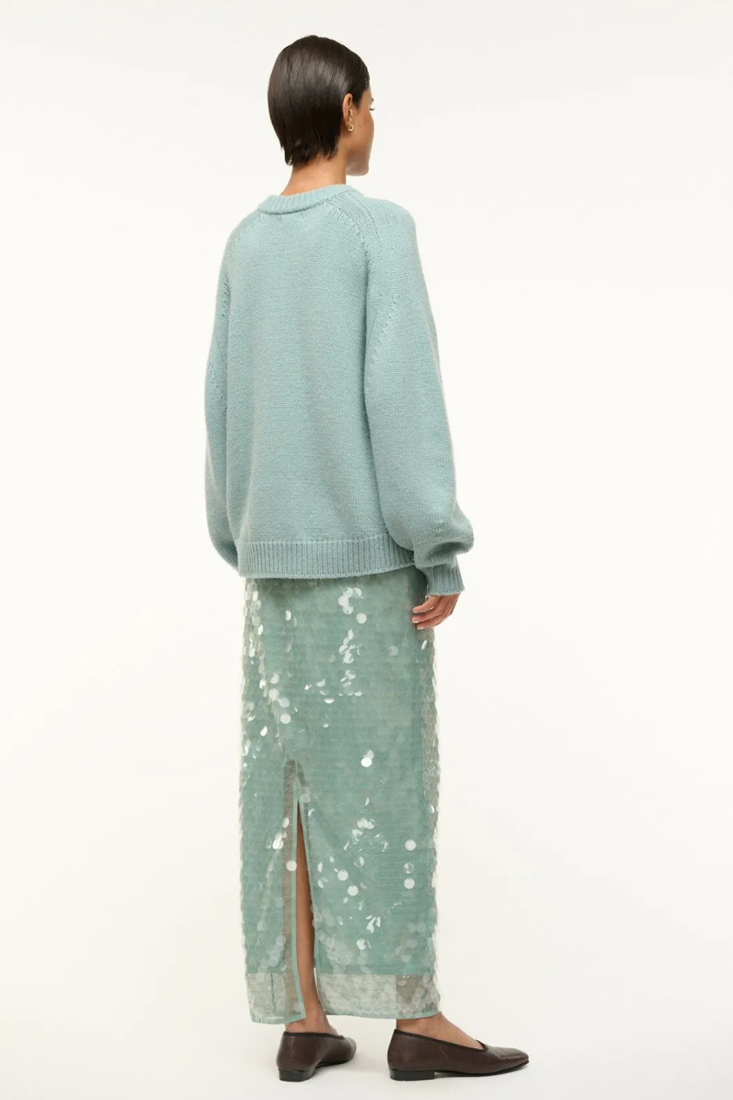 staud_wilson_sweater_mist_3.webp STAUD WILSON SWEATER< Sweaters | The Evening Edit