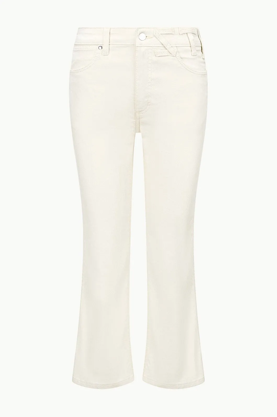 staud_wrangler_the_cropped_boot_jean_cream_4.webp STAUD WRANGLER THE CROPPED BOOT JEAN< Denim | Pants & Shorts