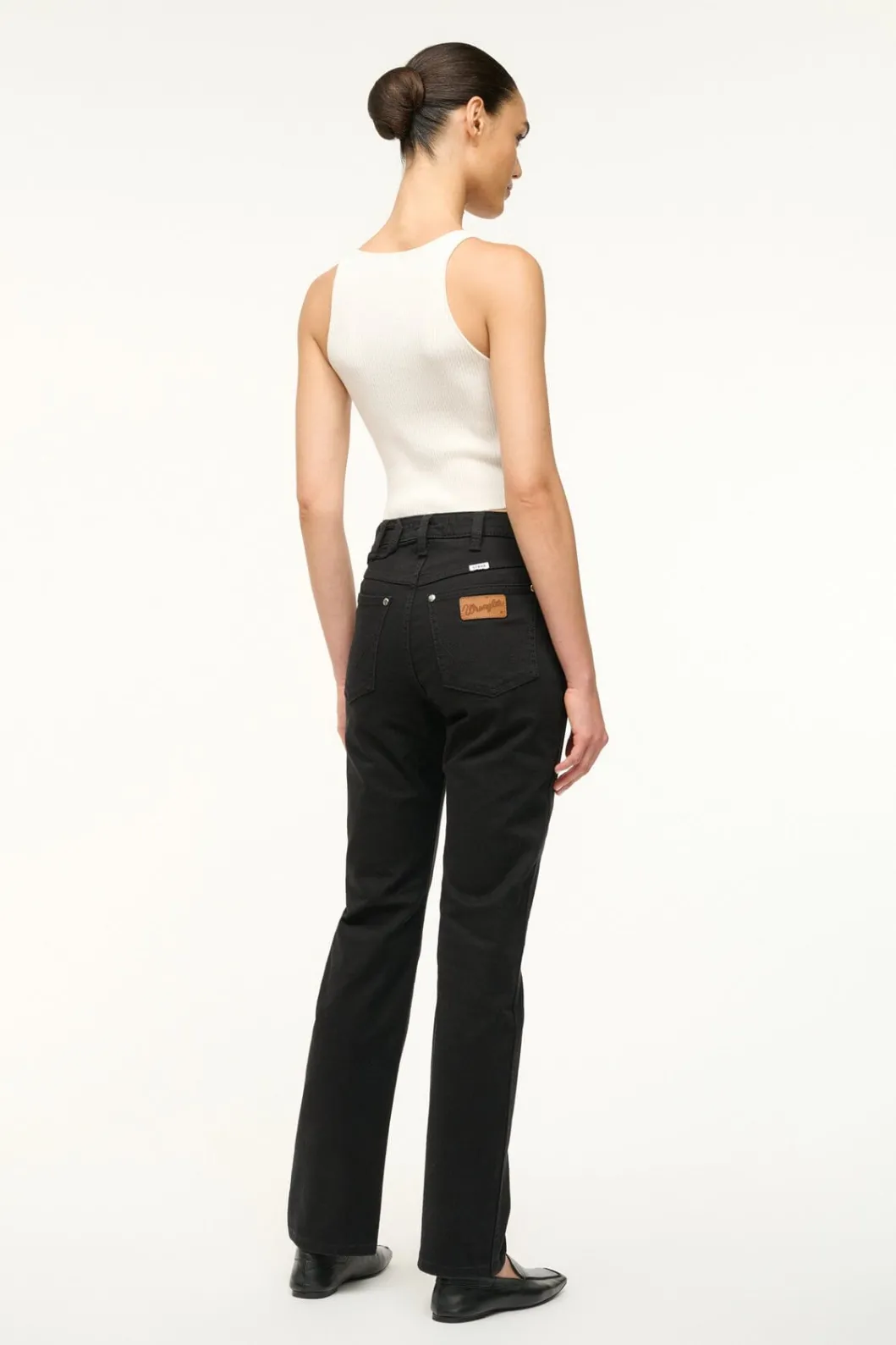 staud_wrangler_the_everyday_jean_black_2.webp STAUD WRANGLER THE EVERYDAY JEAN< Denim | Pants & Shorts