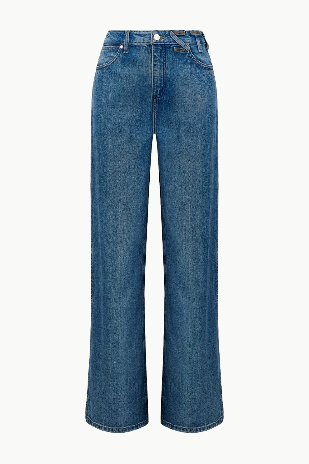 staud_wrangler_the_loose_jean_indigo_wash_4.webp STAUD WRANGLER THE LOOSE JEAN INDIGO WASH< Denim | Pants & Shorts